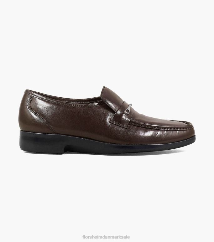 Florsheim Mænd rovito moc toe bit loafer NF0RV257 fodtøj Brun