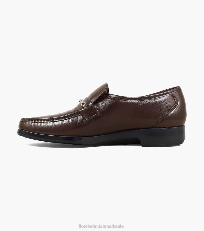 Florsheim Mænd rovito moc toe bit loafer NF0RV257 fodtøj Brun