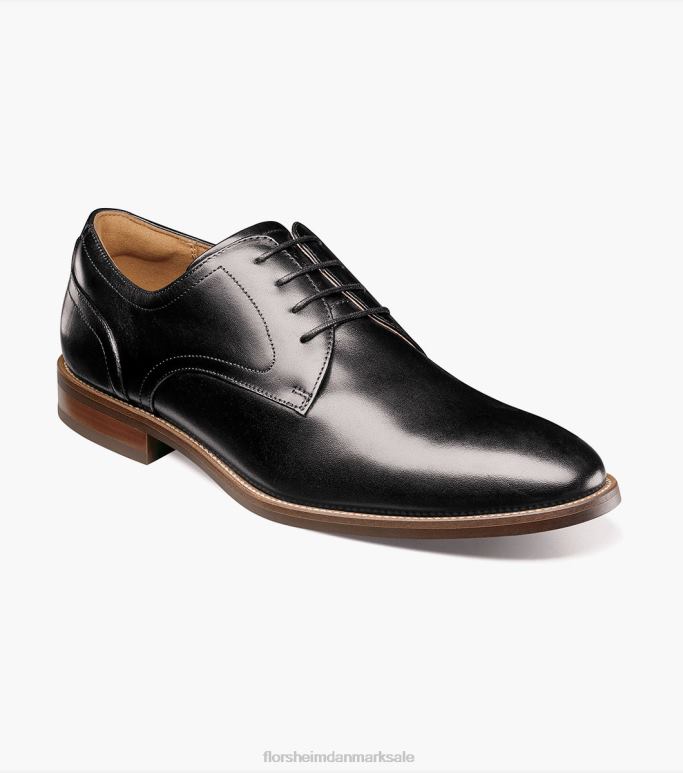 Florsheim Mænd rucci almindelig tå oxford NF0RV55 fodtøj sort