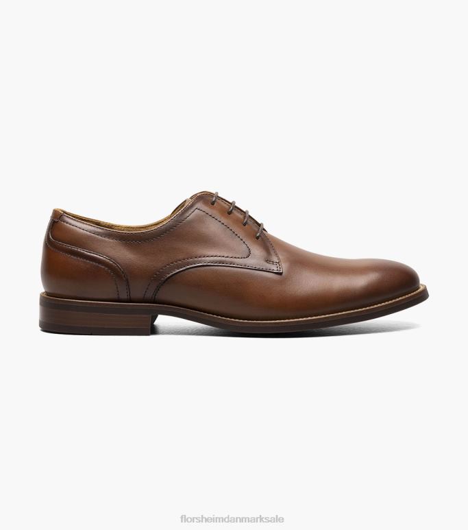 Florsheim Mænd rucci almindelig tå oxford NF0RV56 fodtøj cognac