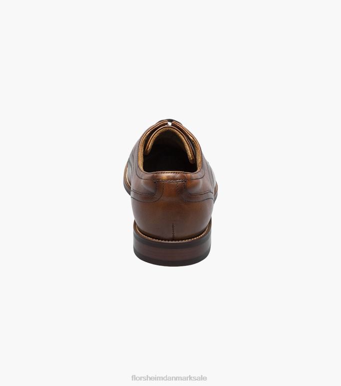 Florsheim Mænd rucci cap toe oxford NF0RV53 fodtøj cognac