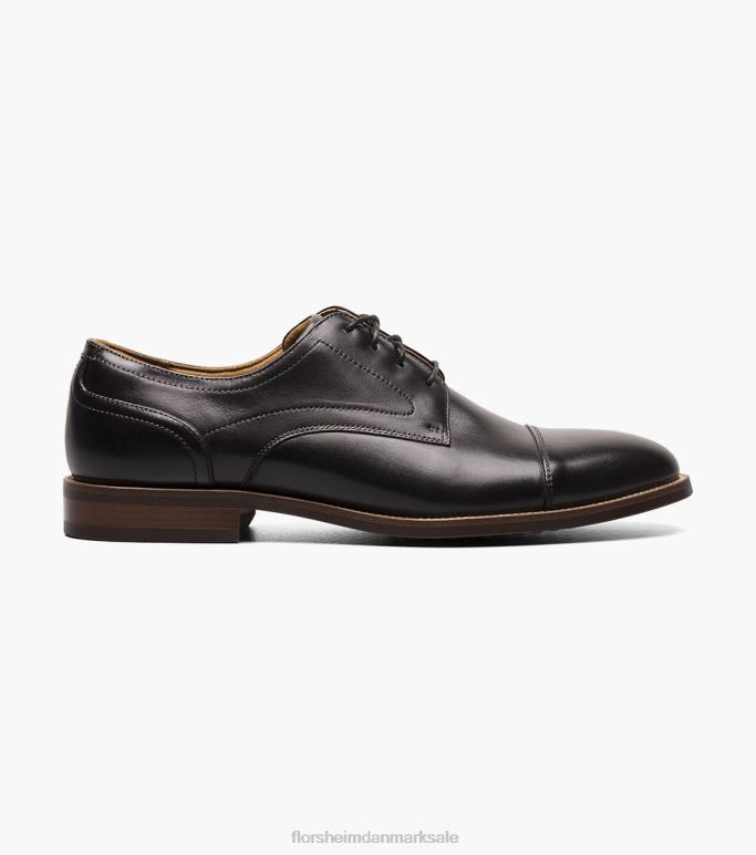 Florsheim Mænd rucci cap toe oxford NF0RV54 fodtøj sort