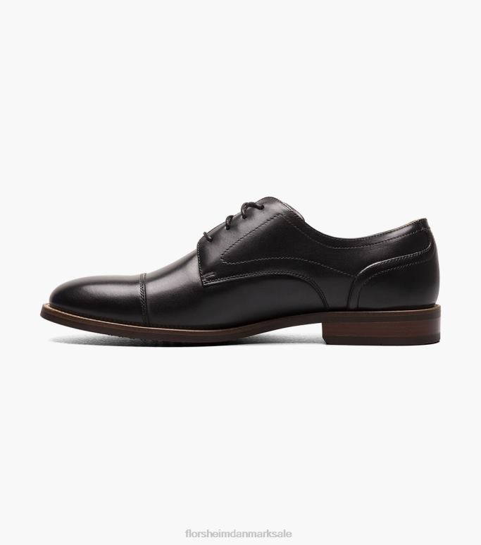 Florsheim Mænd rucci cap toe oxford NF0RV54 fodtøj sort