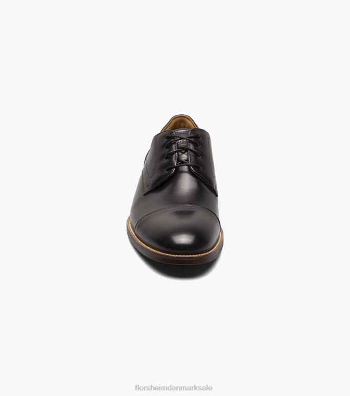 Florsheim Mænd rucci cap toe oxford NF0RV54 fodtøj sort