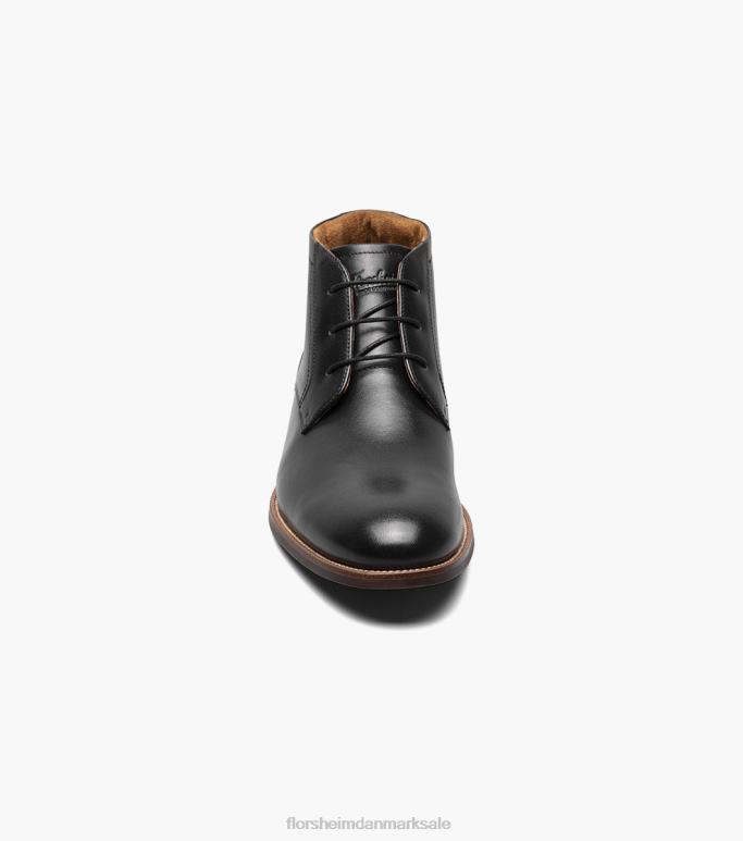Florsheim Mænd rucci chukka støvle med almindelig tå NF0RV57 fodtøj sort