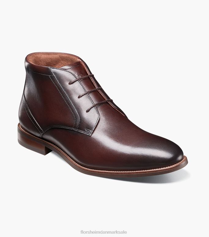 Florsheim Mænd rucci chukka støvle med almindelig tå NF0RV58 fodtøj Brun