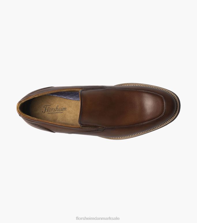 Florsheim Mænd rucci moc toe slip på NF0RV49 fodtøj cognac