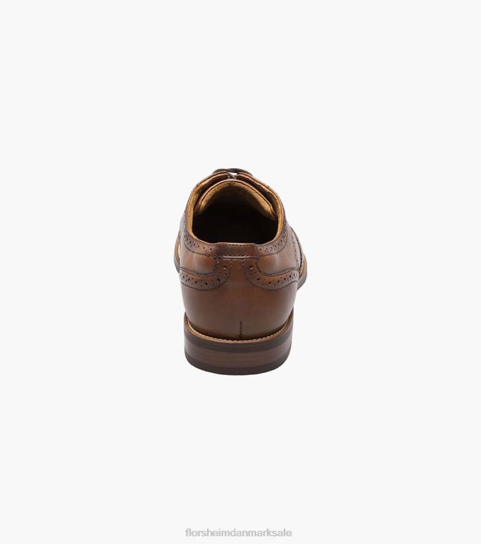 Florsheim Mænd rucci vingespids oxford NF0RV51 fodtøj cognac