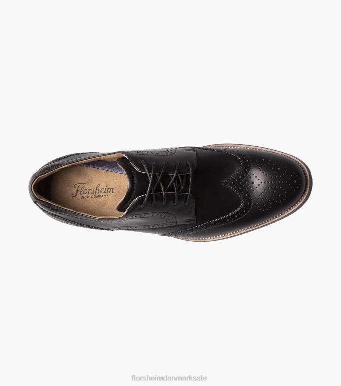 Florsheim Mænd rucci vingespids oxford NF0RV52 fodtøj sort