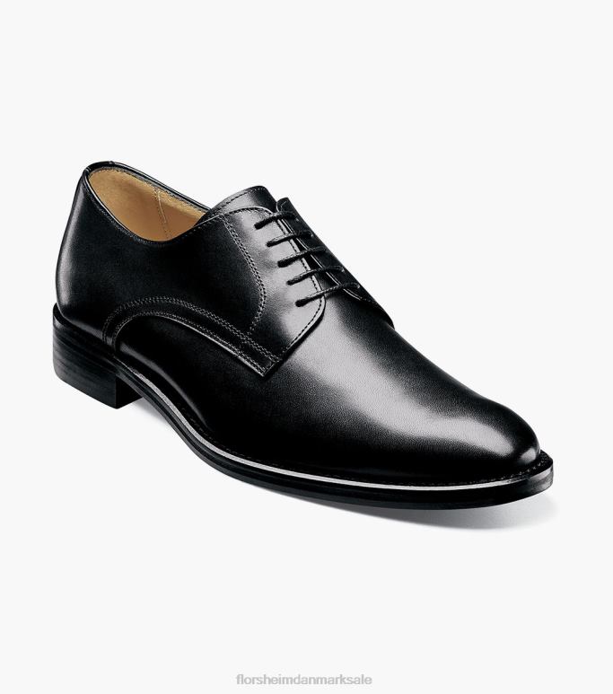 Florsheim Mænd russell plain toe oxford NF0RV62 fodtøj sort