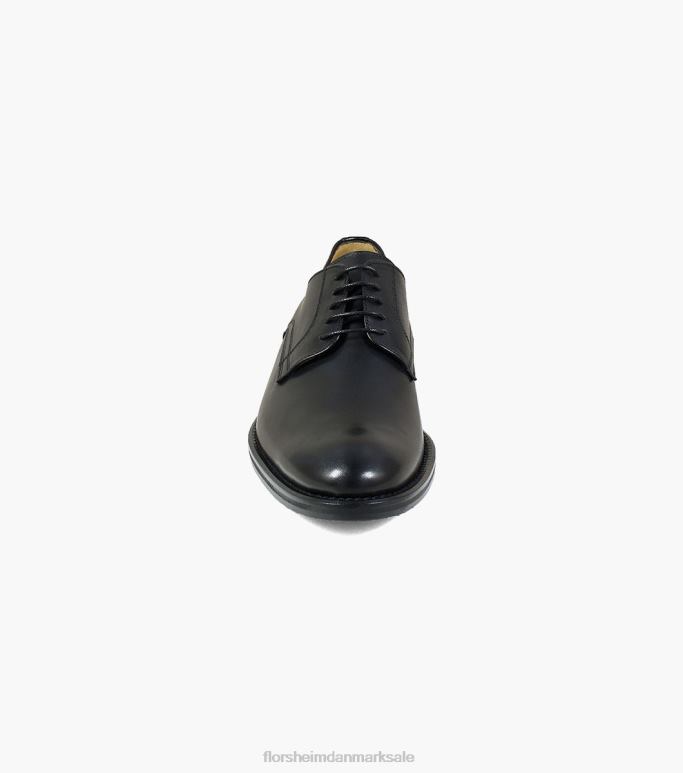 Florsheim Mænd russell plain toe oxford NF0RV62 fodtøj sort