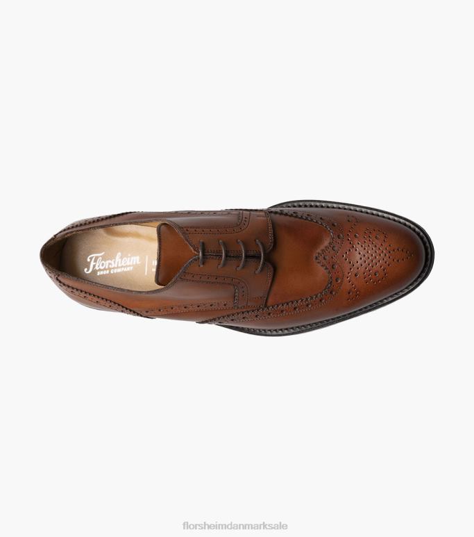 Florsheim Mænd russell vingespids perf oxford NF0RV214 fodtøj tan