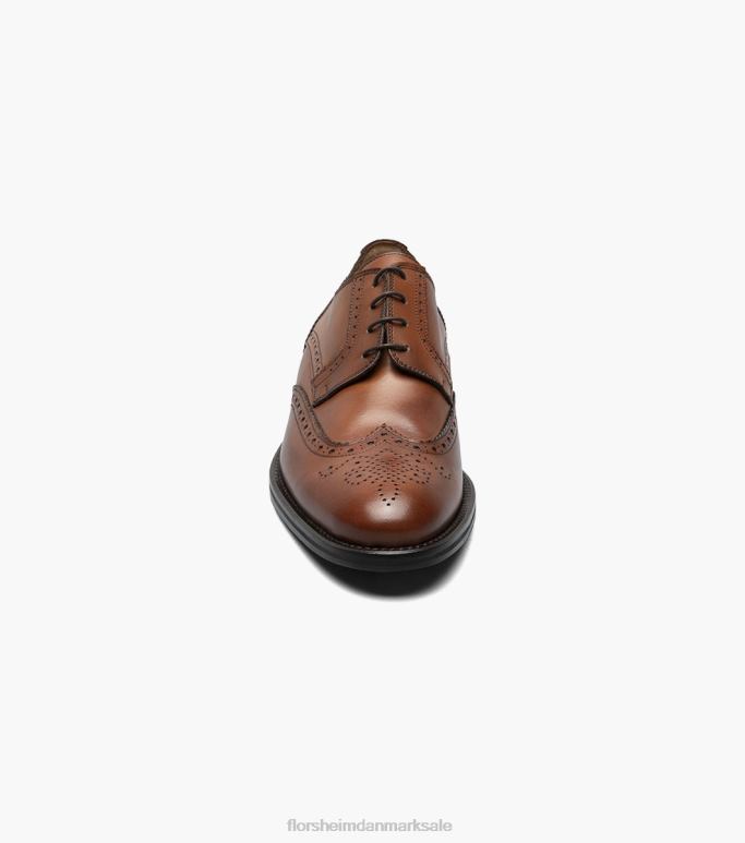 Florsheim Mænd russell vingespids perf oxford NF0RV214 fodtøj tan