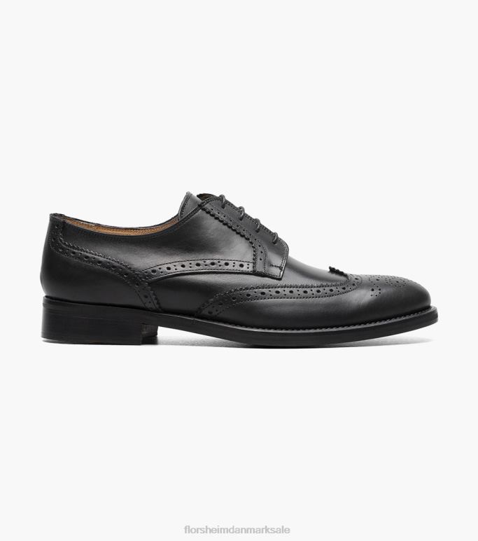 Florsheim Mænd russell vingespids perf oxford NF0RV215 fodtøj sort