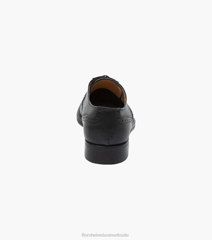 Florsheim Mænd russell vingespids perf oxford NF0RV215 fodtøj sort