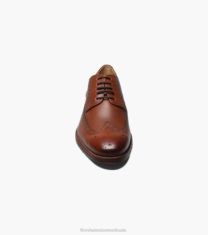 Florsheim Mænd salerno vingespids oxford NF0RV250 fodtøj cognac