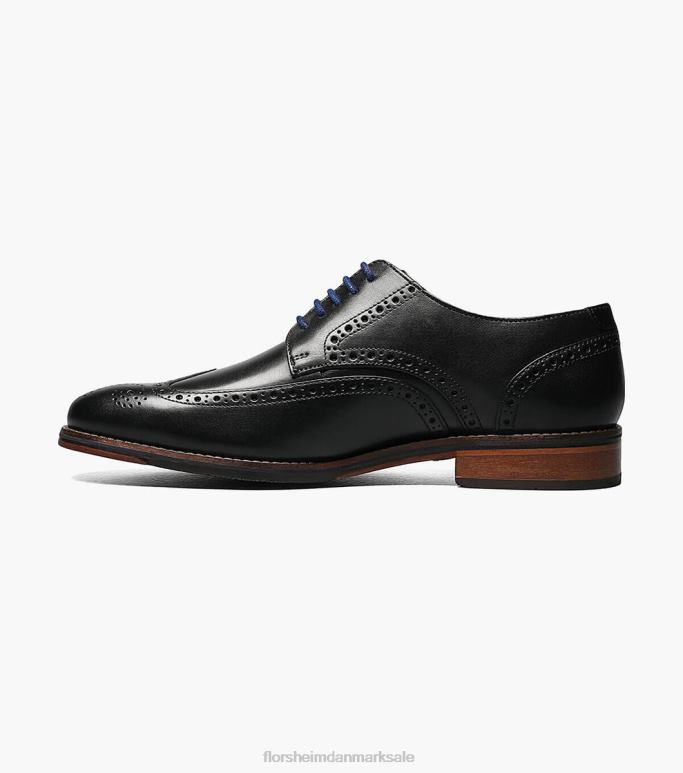 Florsheim Mænd salerno vingespids oxford NF0RV251 fodtøj sort