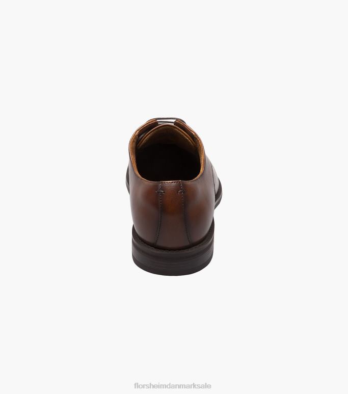 Florsheim Mænd santucci almindelig tå oxford NF0RV162 fodtøj cognac