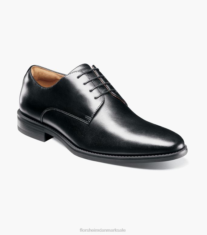 Florsheim Mænd santucci almindelig tå oxford NF0RV163 fodtøj sort