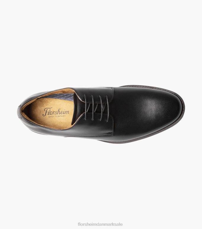 Florsheim Mænd santucci almindelig tå oxford NF0RV163 fodtøj sort