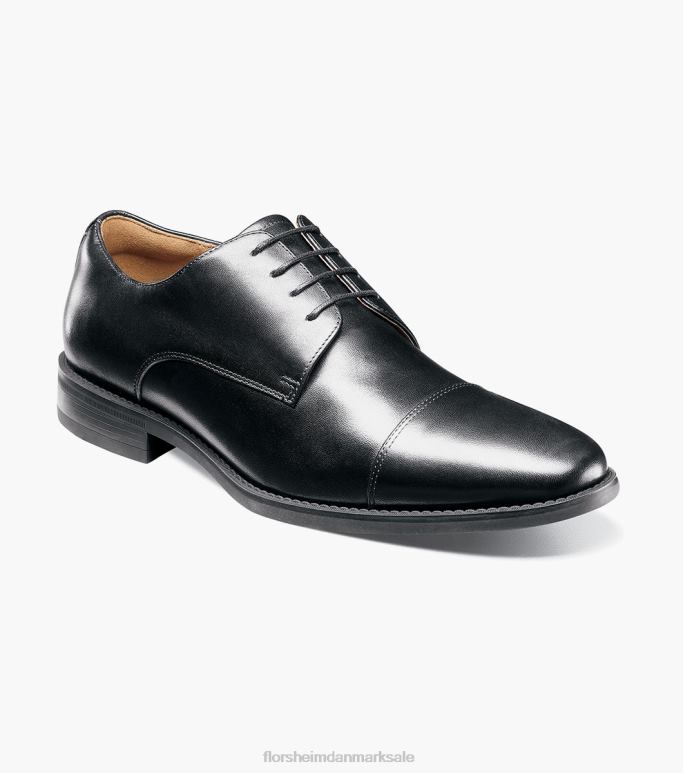 Florsheim Mænd santucci cap toe oxford NF0RV159 fodtøj sort