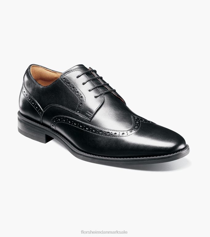 Florsheim Mænd santucci vingespids oxford NF0RV160 fodtøj sort