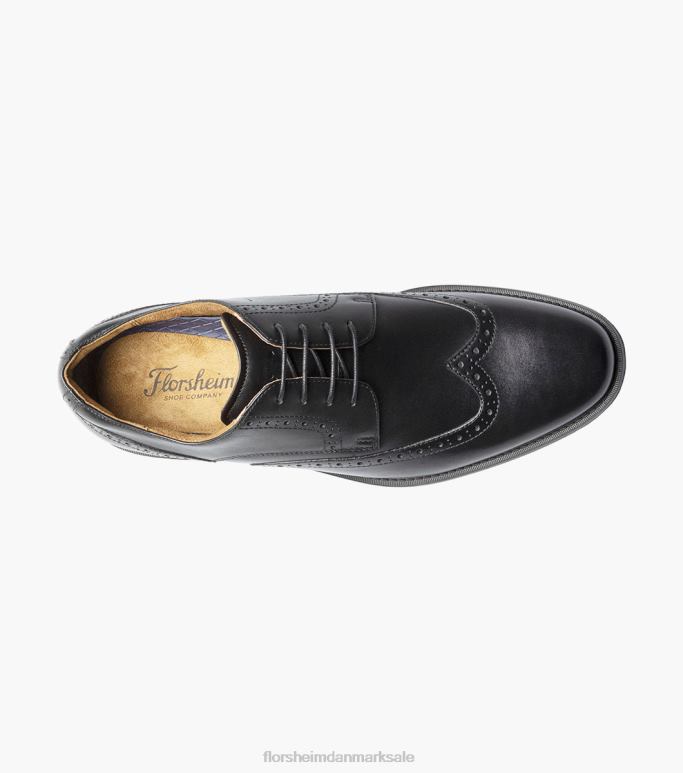 Florsheim Mænd santucci vingespids oxford NF0RV160 fodtøj sort