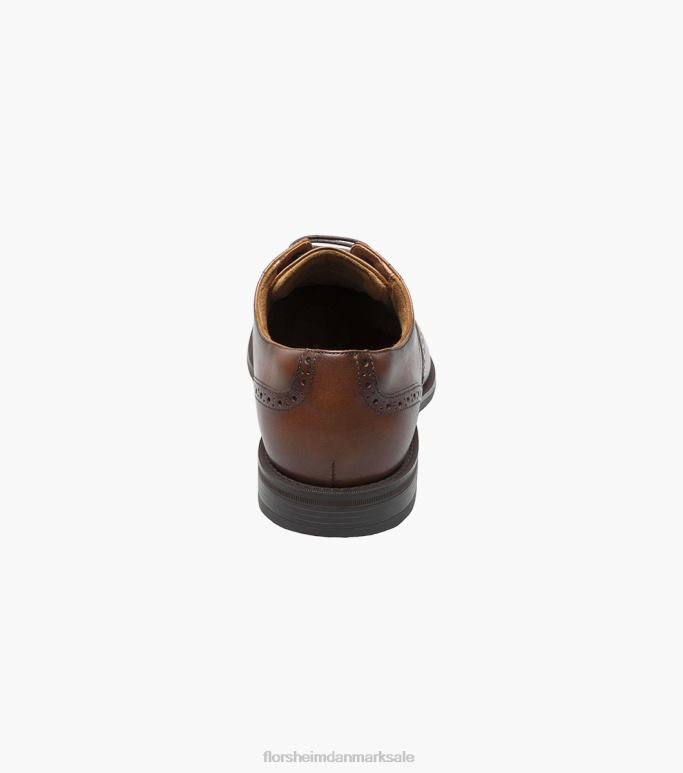 Florsheim Mænd santucci vingespids oxford NF0RV161 fodtøj cognac