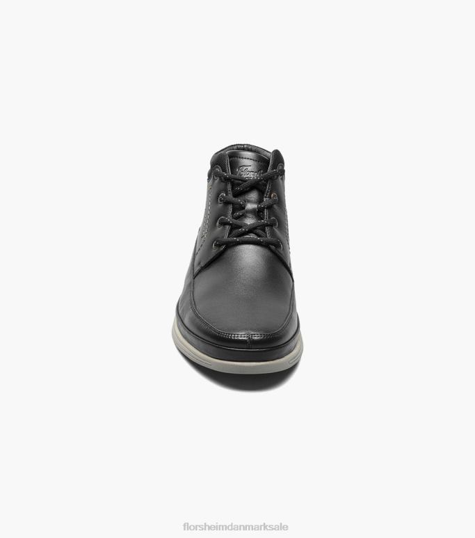 Florsheim Mænd saul almindelig tå chukka støvle NF0RV289 fodtøj sort