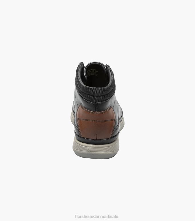 Florsheim Mænd saul almindelig tå chukka støvle NF0RV289 fodtøj sort