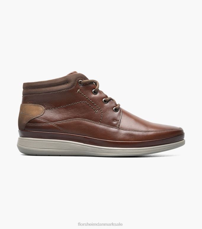 Florsheim Mænd saul almindelig tå chukka støvle NF0RV290 fodtøj cognac
