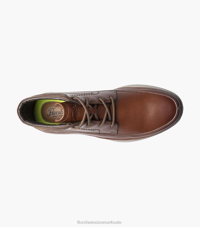 Florsheim Mænd saul almindelig tå chukka støvle NF0RV290 fodtøj cognac