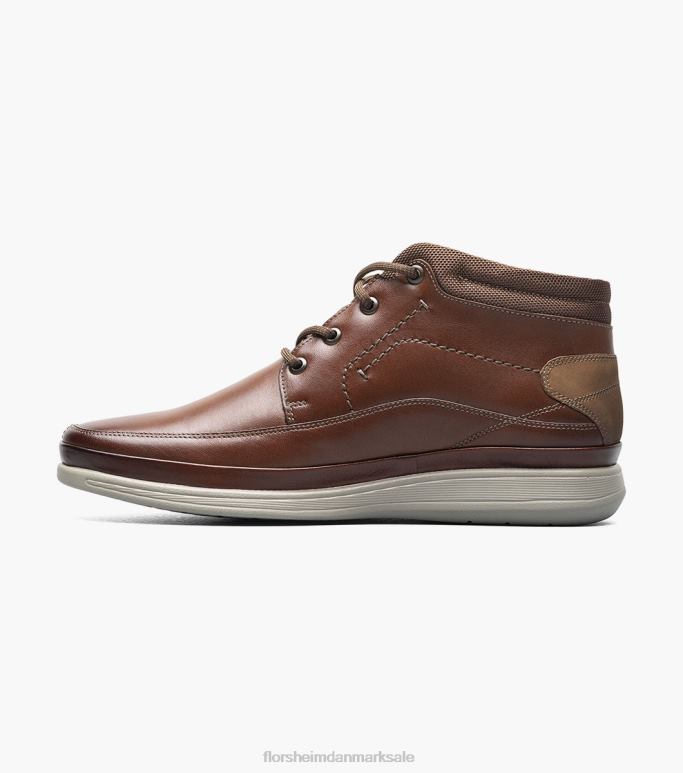 Florsheim Mænd saul almindelig tå chukka støvle NF0RV290 fodtøj cognac