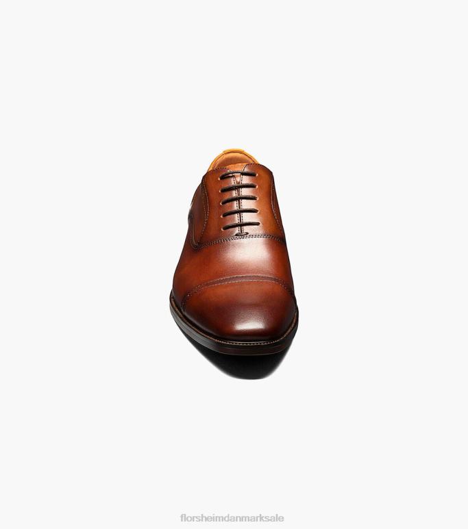 Florsheim Mænd sorrento cap toe oxford NF0RV142 fodtøj cognac
