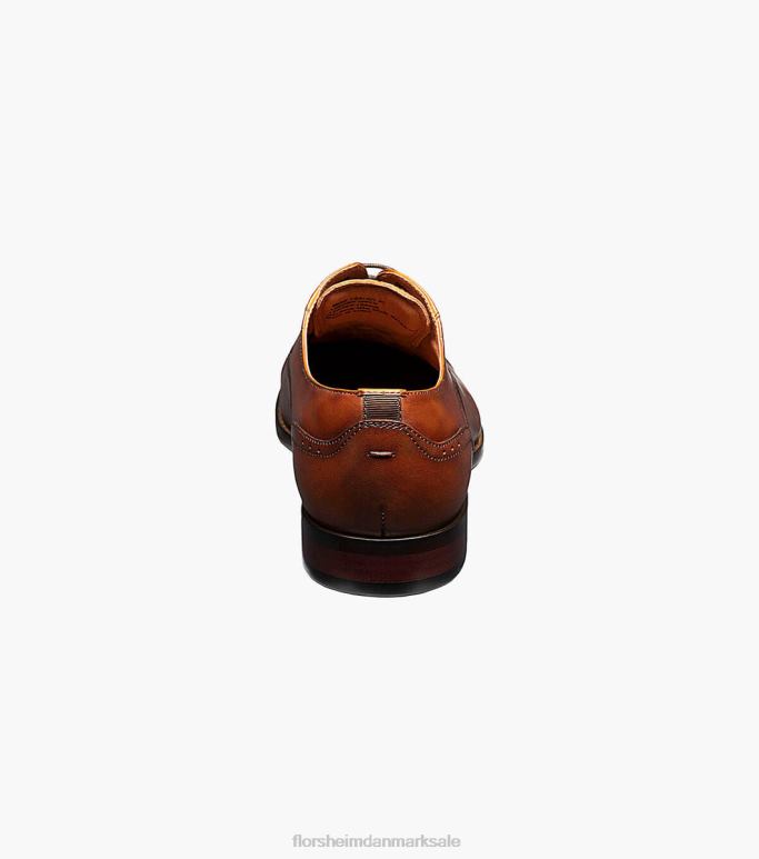 Florsheim Mænd sorrento cap toe oxford NF0RV142 fodtøj cognac