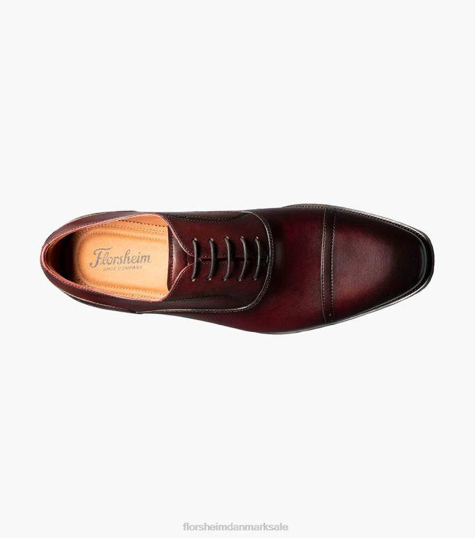 Florsheim Mænd sorrento cap toe oxford NF0RV143 fodtøj bordeaux
