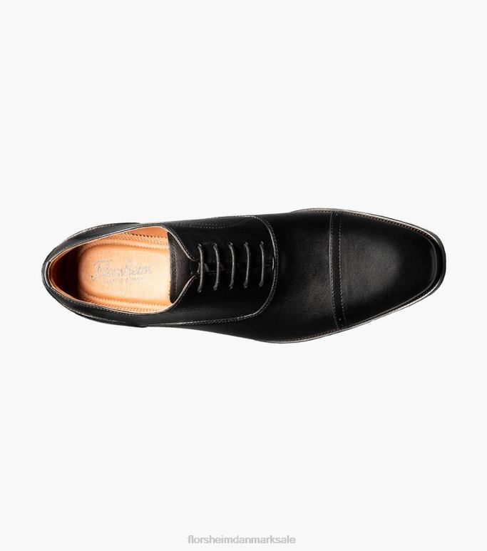 Florsheim Mænd sorrento cap toe oxford NF0RV144 fodtøj sort