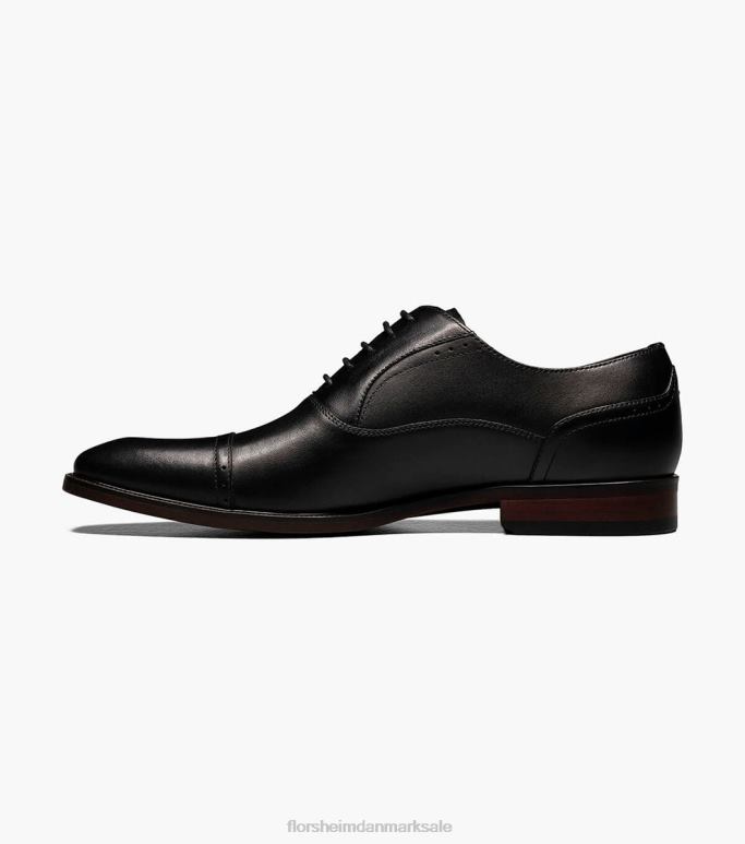 Florsheim Mænd sorrento cap toe oxford NF0RV144 fodtøj sort