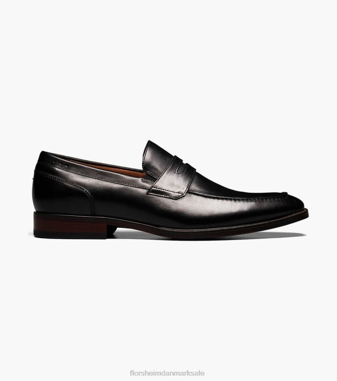 Florsheim Mænd sorrento moc toe penny loafer NF0RV199 fodtøj sort
