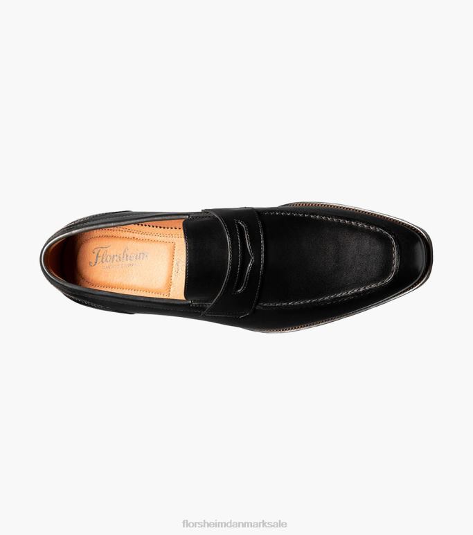 Florsheim Mænd sorrento moc toe penny loafer NF0RV199 fodtøj sort