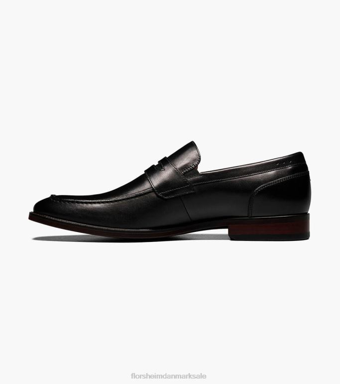 Florsheim Mænd sorrento moc toe penny loafer NF0RV199 fodtøj sort