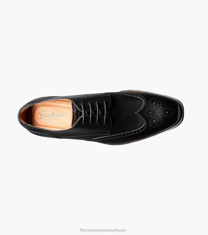 Florsheim Mænd sorrento vingespids oxford NF0RV147 fodtøj sort