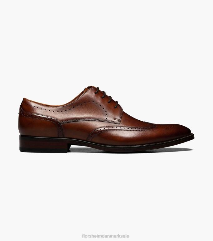 Florsheim Mænd sorrento vingespids oxford NF0RV148 fodtøj cognac
