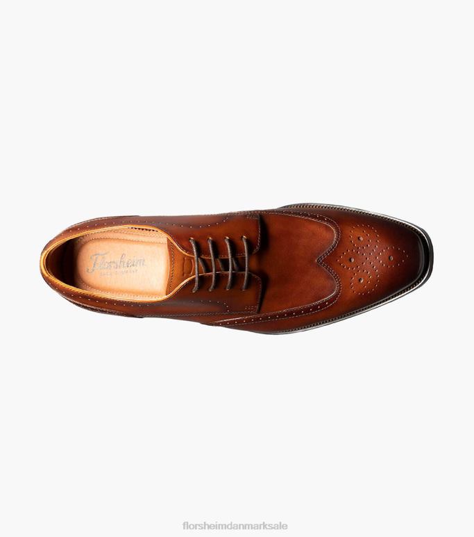 Florsheim Mænd sorrento vingespids oxford NF0RV148 fodtøj cognac