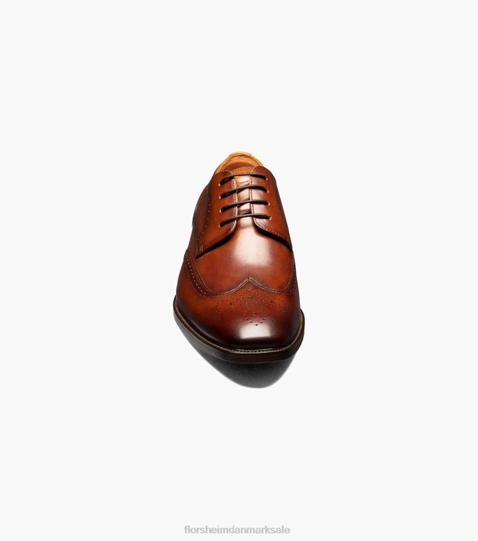 Florsheim Mænd sorrento vingespids oxford NF0RV148 fodtøj cognac