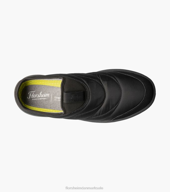 Florsheim Mænd sporty nylon moc toe slip on NF0RV400 fodtøj sort
