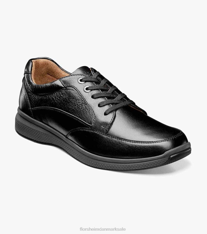 Florsheim Mænd store søer moc toe gåtur NF0RV380 fodtøj sort tumlede