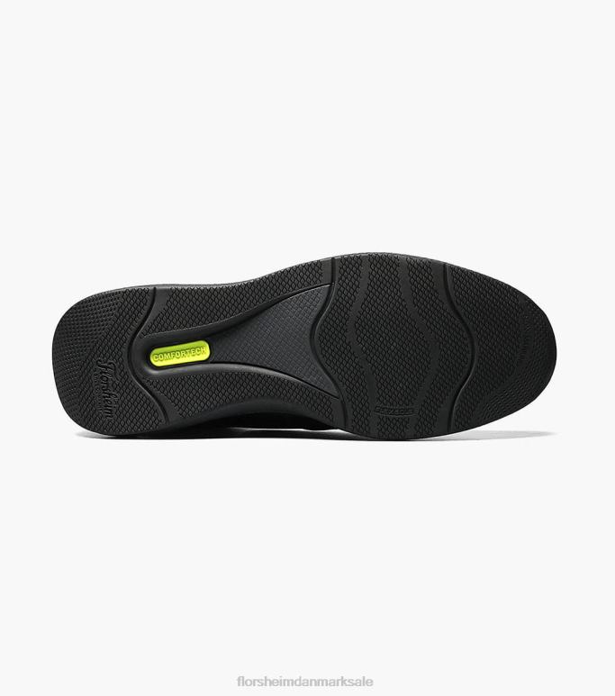 Florsheim Mænd store søer moc toe gåtur NF0RV380 fodtøj sort tumlede