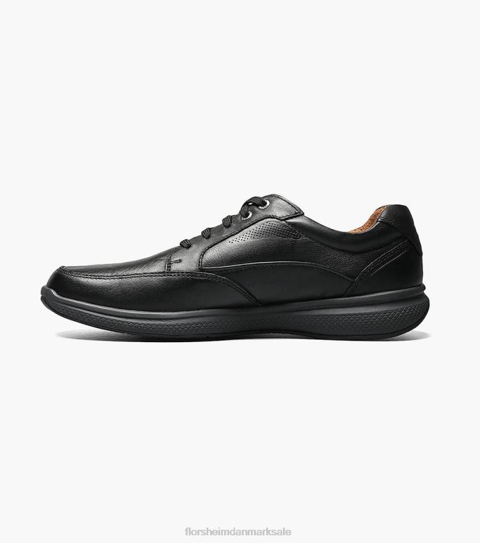 Florsheim Mænd store søer moc toe gåtur NF0RV380 fodtøj sort tumlede