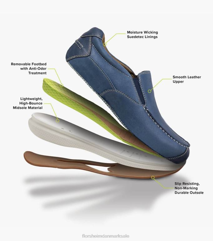 Florsheim Mænd store søer moc toe gåtur NF0RV381 fodtøj brunt tumlet